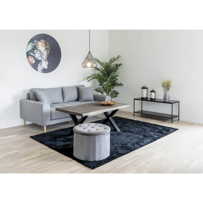 Vita tv-meubel in modern interieur met televisie en decoratie