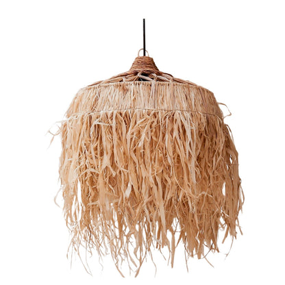 Raffia hanglamp Kawi
