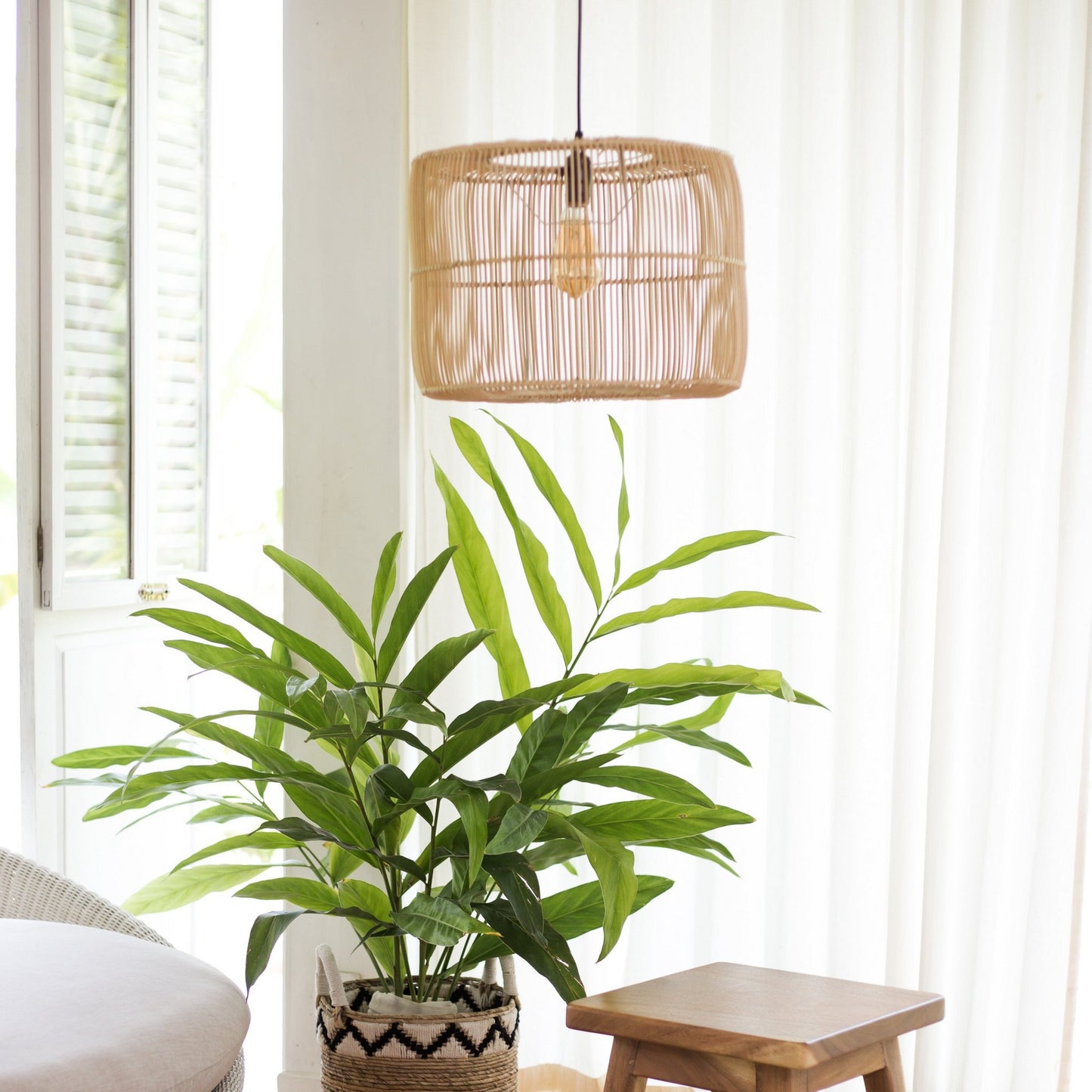 Rotan hanglamp Liku