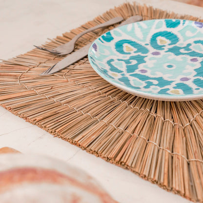 Boho placemat van zeegras Varna