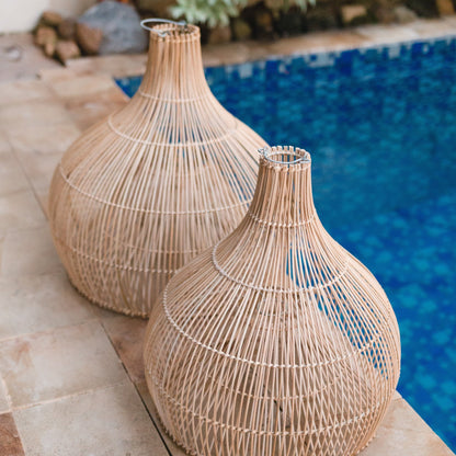 Rotan Boho Lampenkap Alam