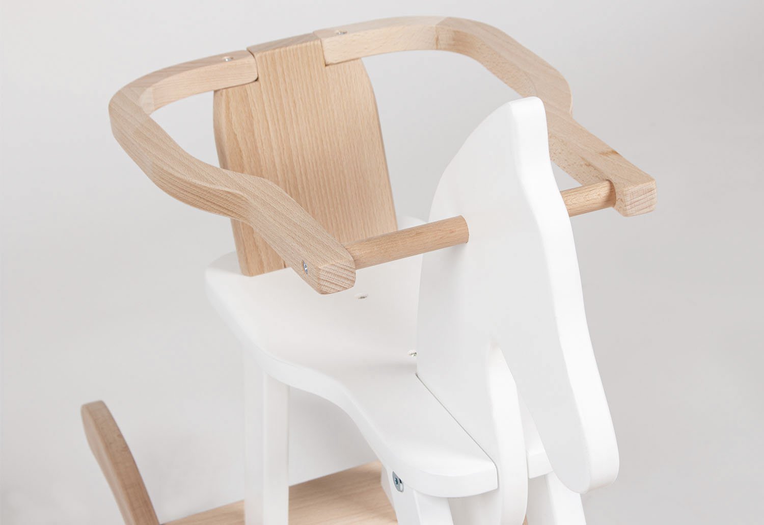 Hobbelpaard Pinolino closeup detail