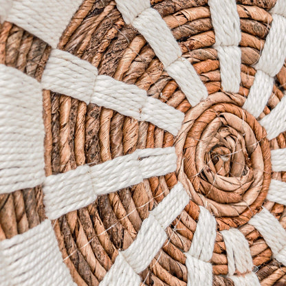 Detail boho en ibiza stijl muurdecoratie