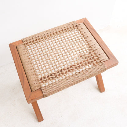 Productfoto Houten kruk Indra bovenkant