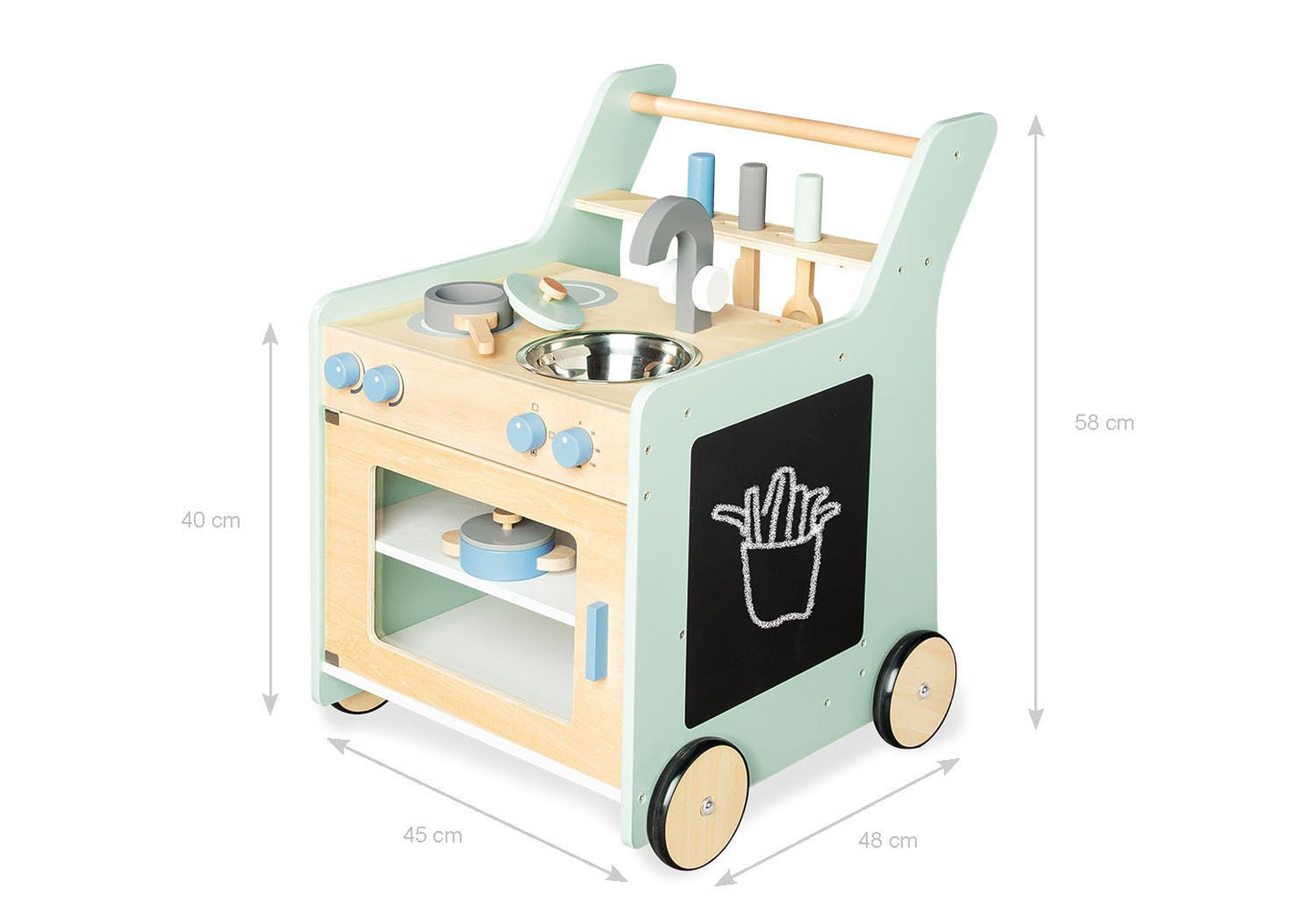 Productfoto Speelkeuken Kalle afmetingen