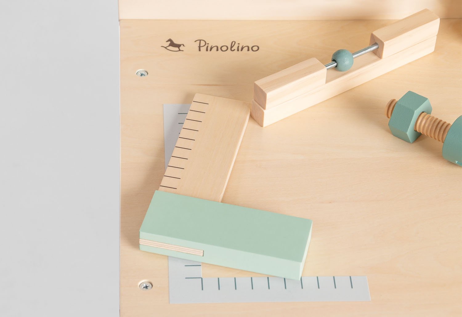 Sfeerfoto Gereedschapstafel Jupp closeup detail