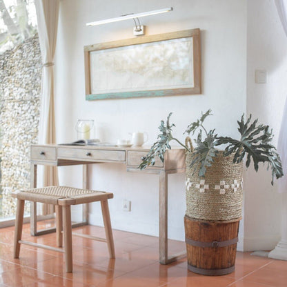 Sfeerfoto Geweven mand Lawang met plant