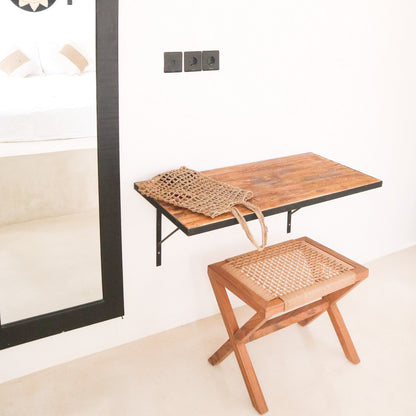 Sfeerfoto Houten kruk Indra 