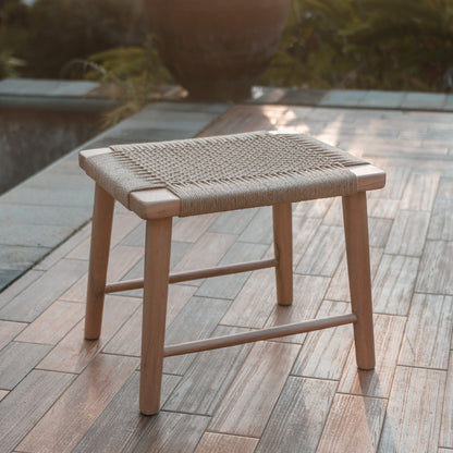 Sfeerfoto Houten kruk Sunda
