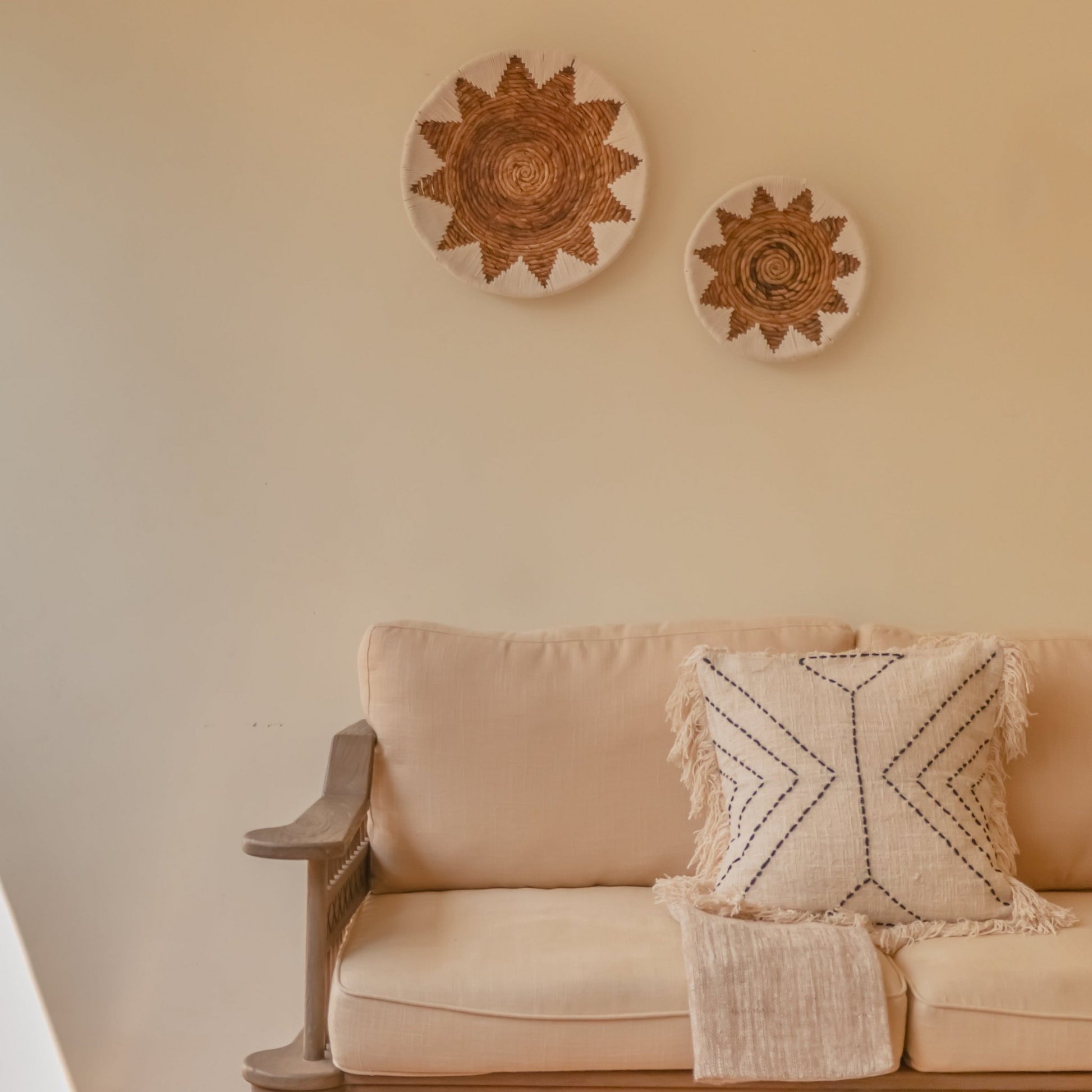 Sfeerfoto Katoenen kussensloop Flores