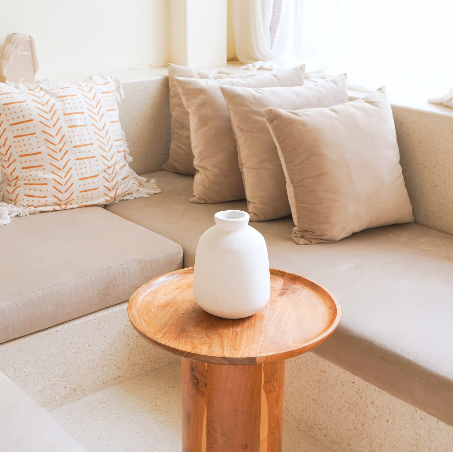 Sfeerfoto Keramieken vaas Bawa