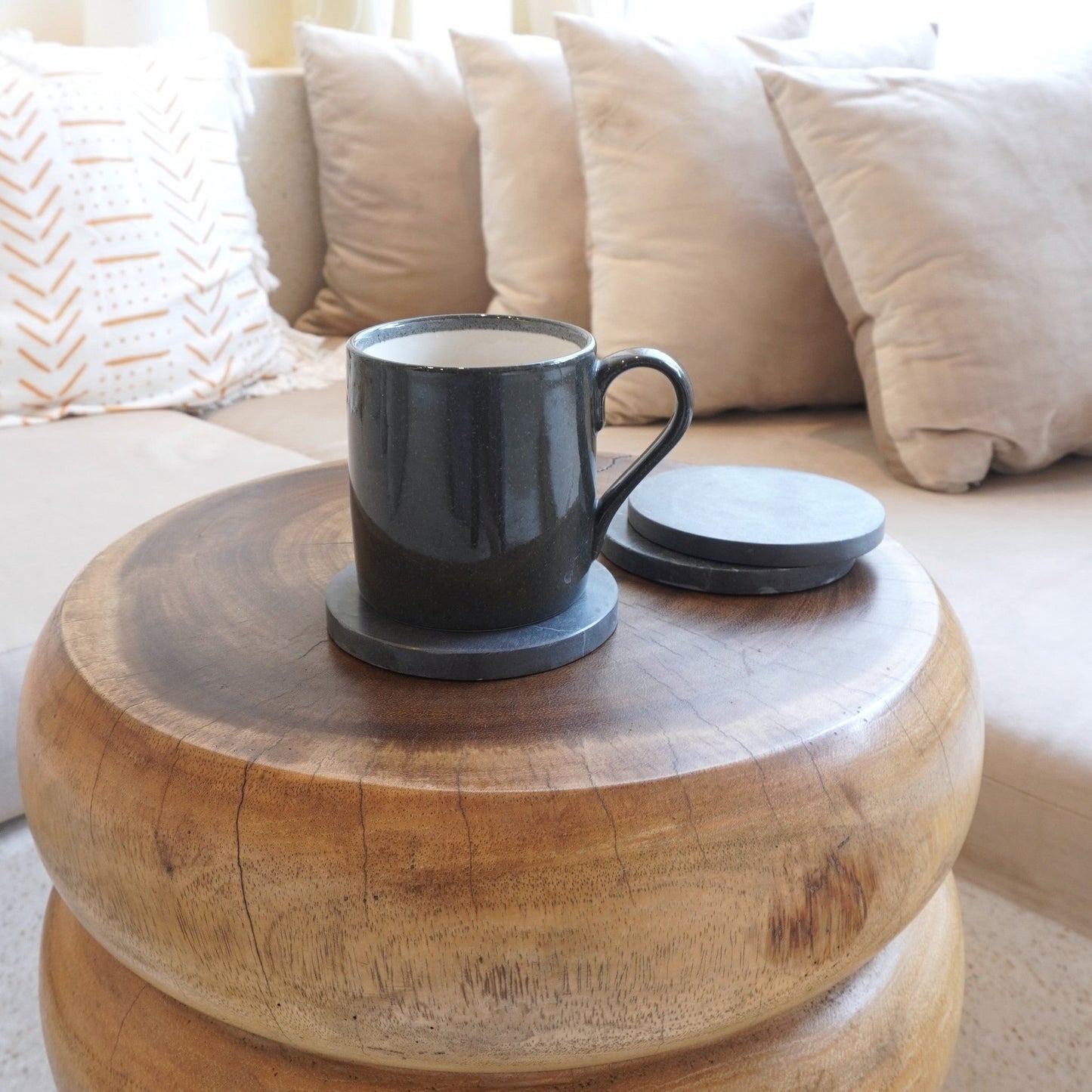 Sfeerfoto Marmeren onderzetter Ranuka