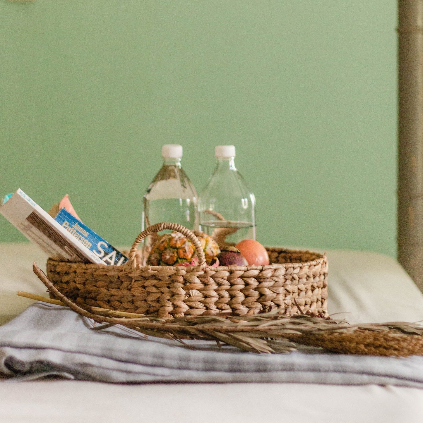 Sfeerfoto Matahari waterhyacinten dienblad