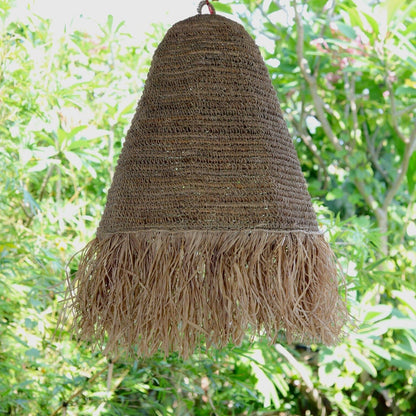Sfeerfoto Raffia lampenkap Kalima 