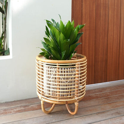 Sfeerfoto Rotan bloempot Malang