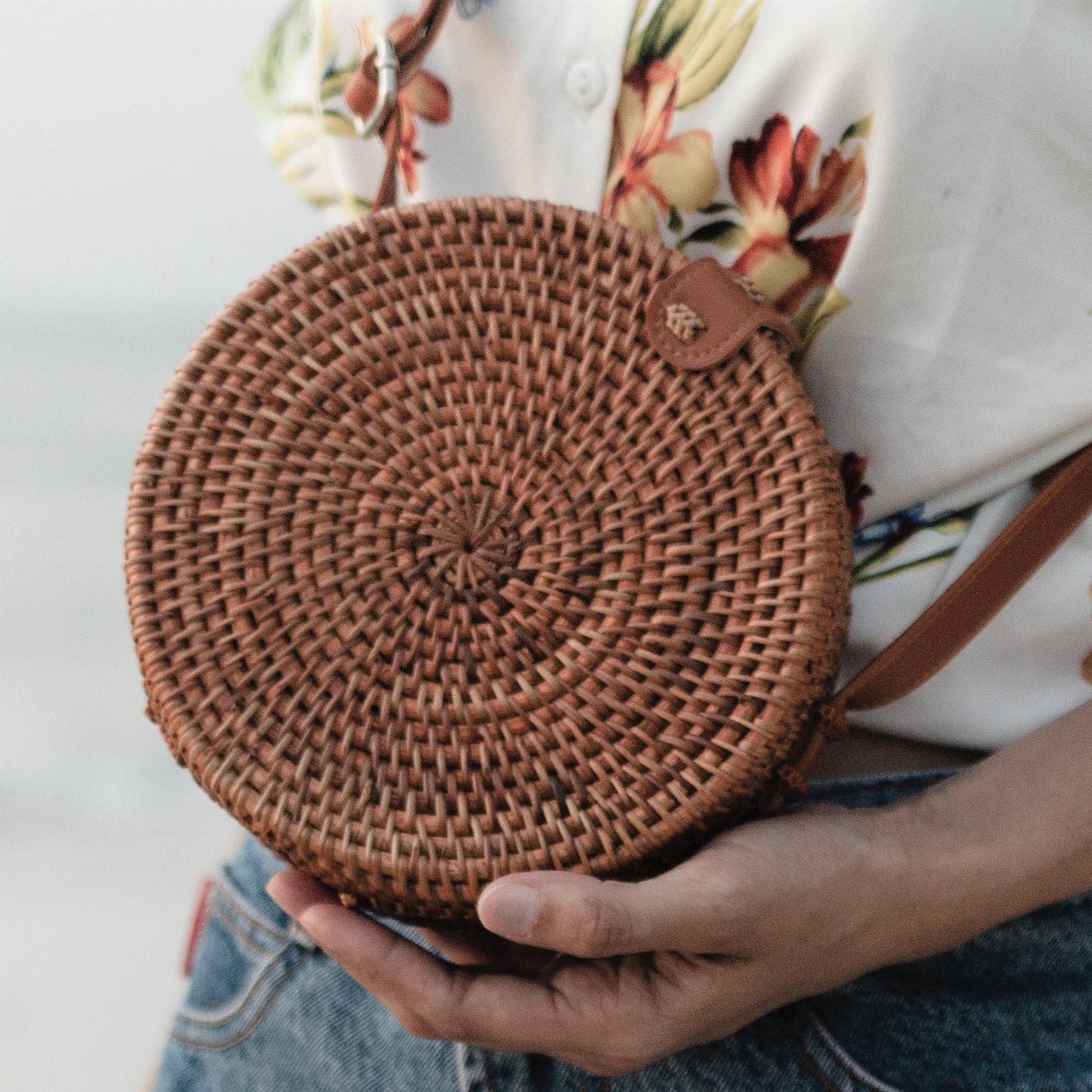 Sfeerfoto rotan tas Senja