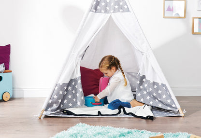 Sfeerfoto speeltent Tipi Jakara