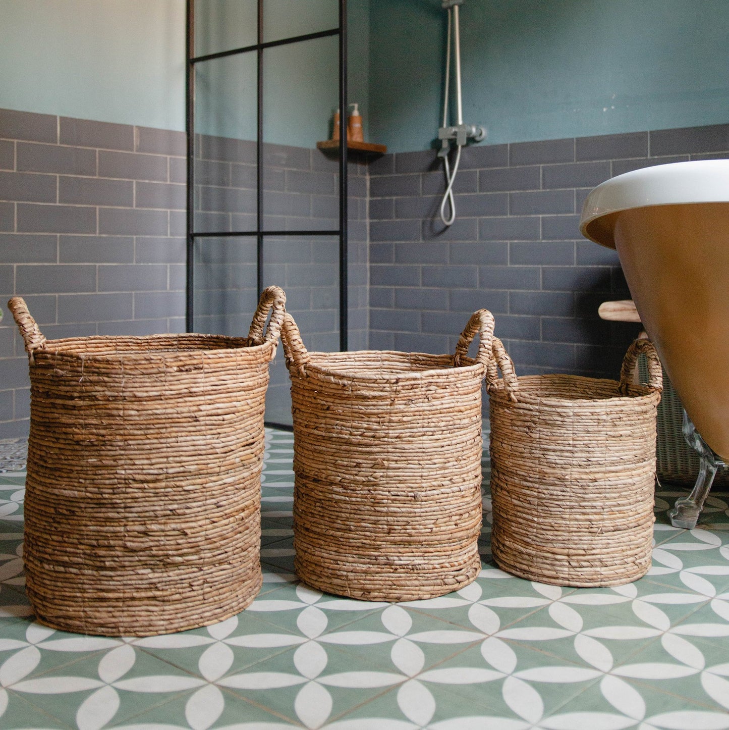 Geweven mand Syailendra