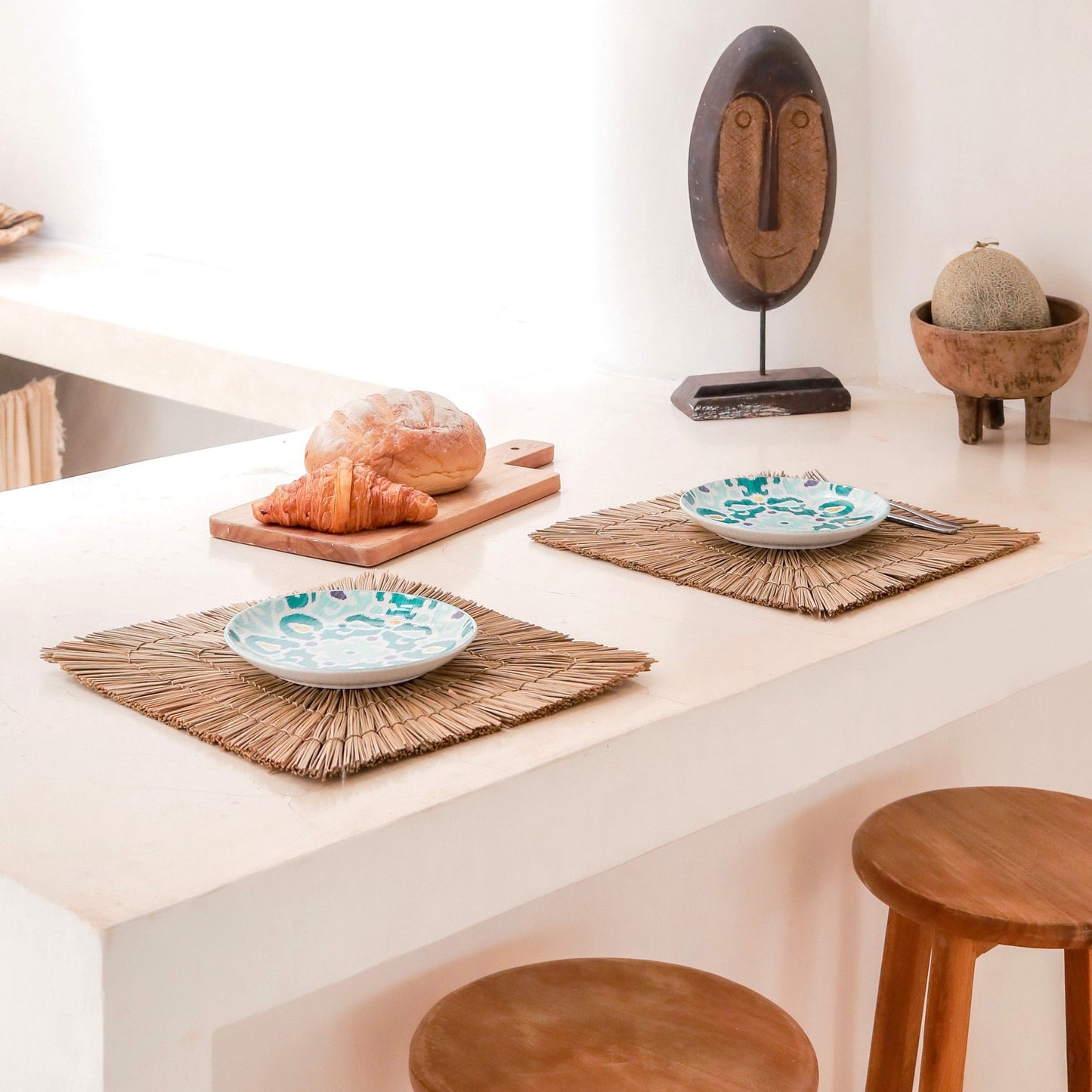 Boho placemat van zeegras Varna