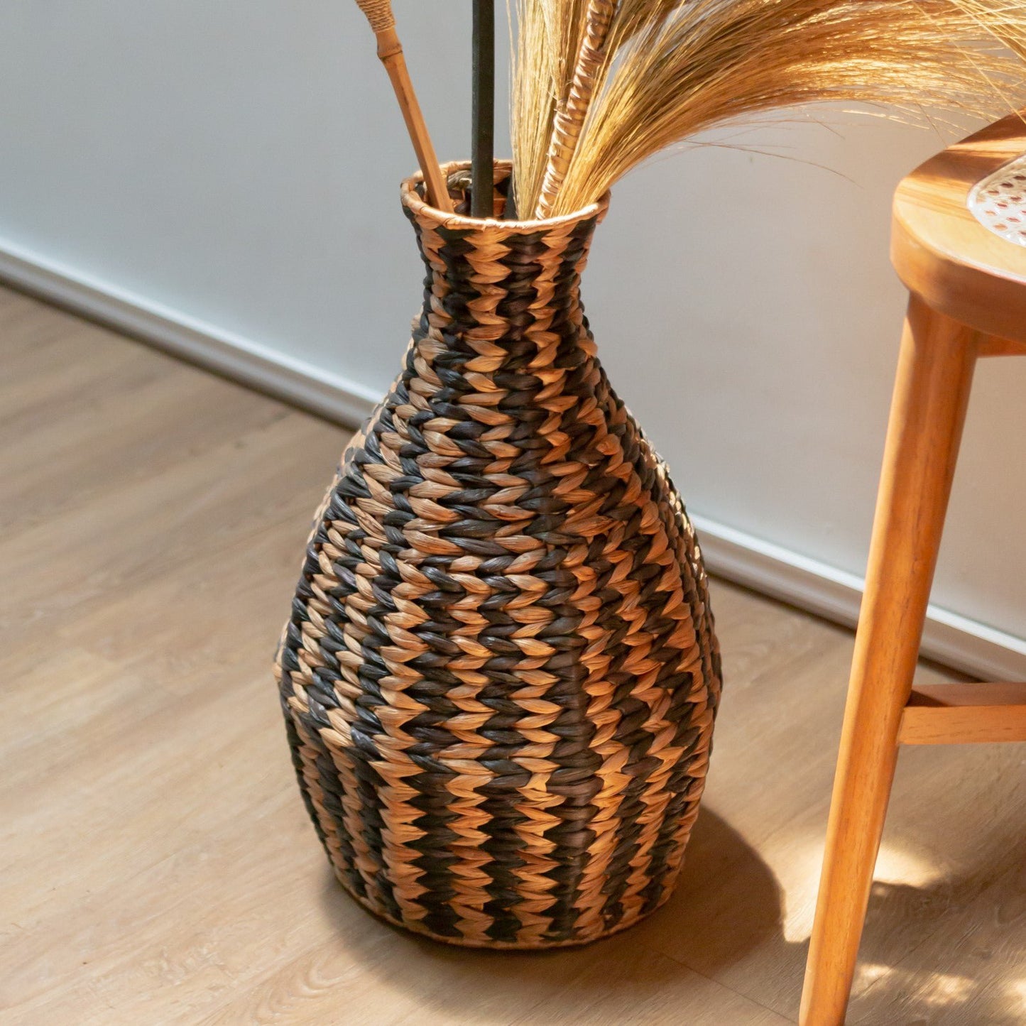 Boho vaas van waterhyacint Dayana