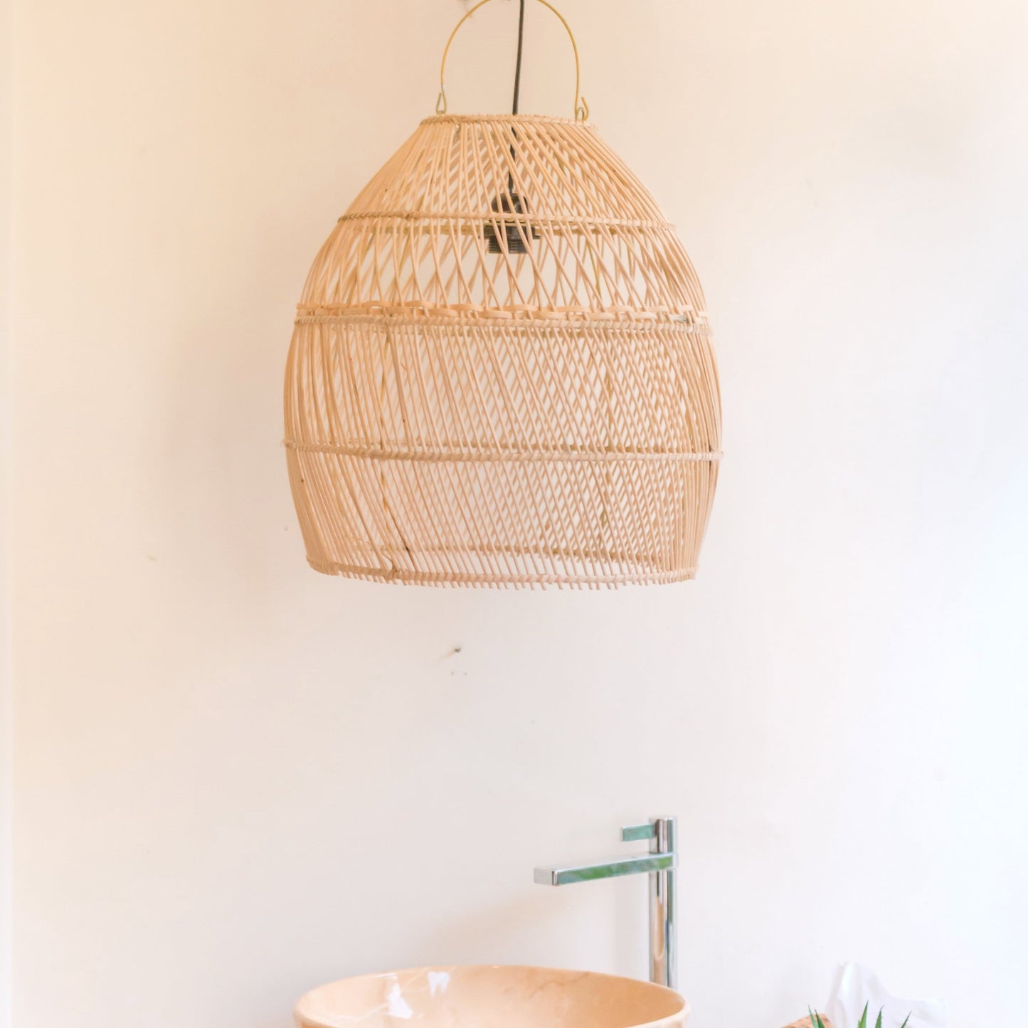 Rotan lampenkap Seminyak