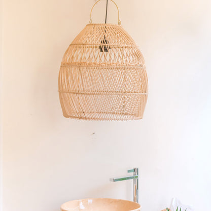 Rotan lampenkap Seminyak